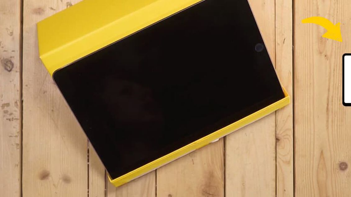 Leyendo Y UTIL&Iacute;ZALO COMO UN SOPORTE PARA TABLET