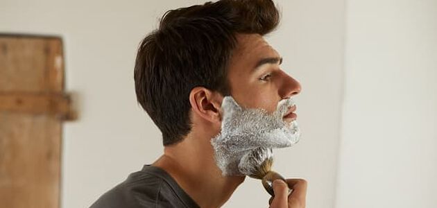 rutina de afeitado masculina