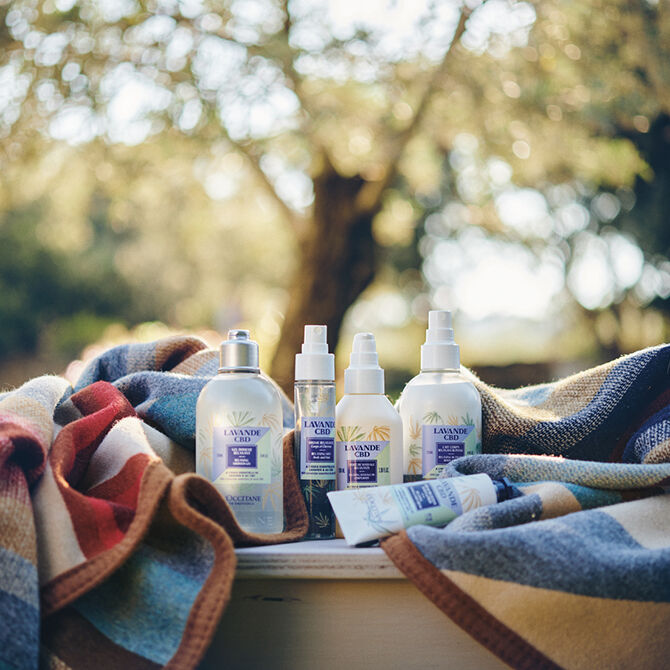 Cuidados relajantes lavanda cbd