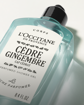 Gel de Ducha C&egrave;dre Gingembre