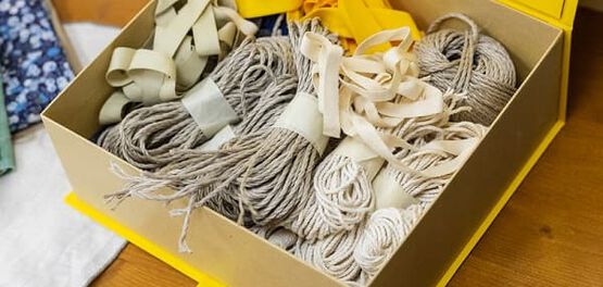 envoltorio de regalo upcycling