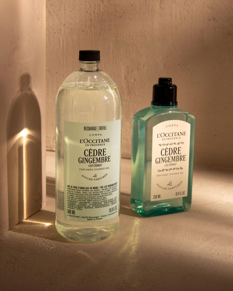 Vista 2/3 de Recarga Gel de Ducha C&egrave;dre Gingembre, , RECT