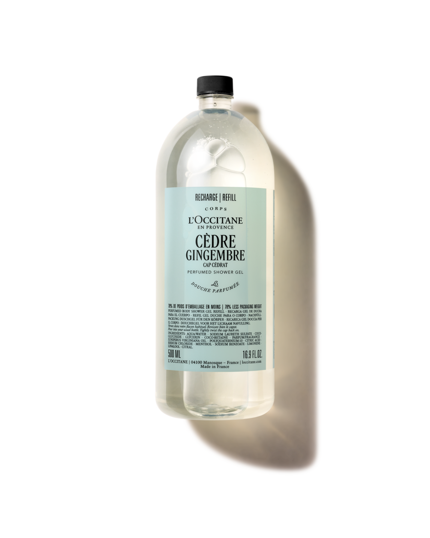 Vista 1/3 de Recarga Gel de Ducha C&egrave;dre Gingembre, , RECT