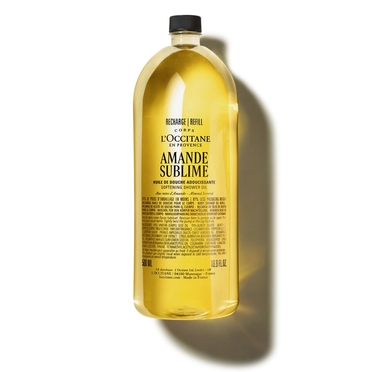 Recarga Aceite de Ducha Almendra 500ml - L'Occitane en Provence