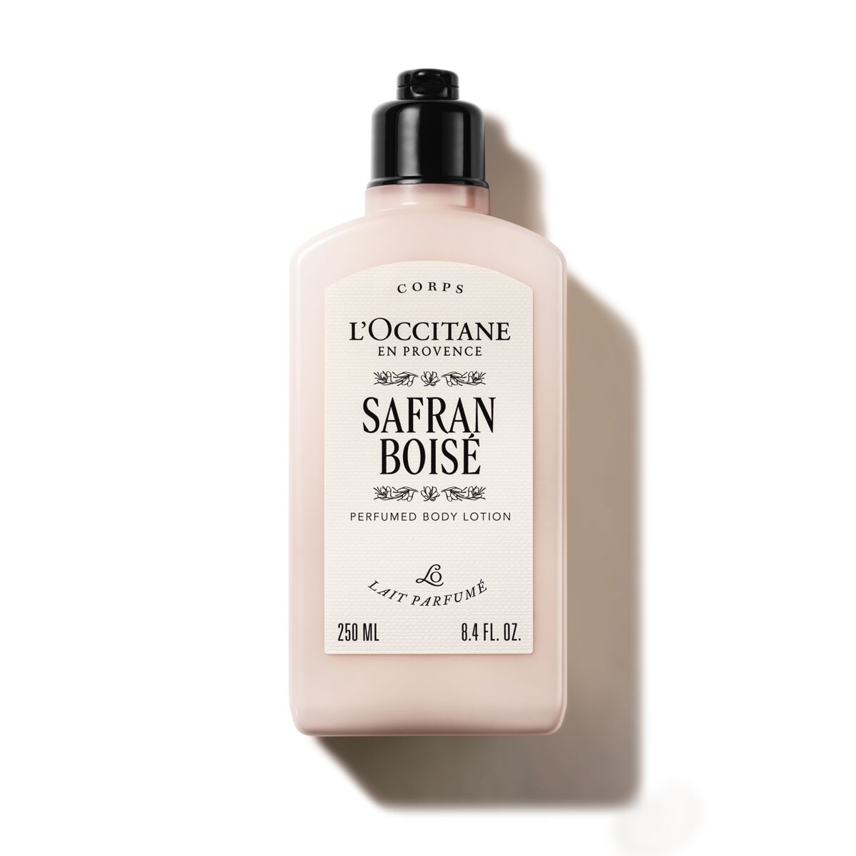 Leche de cuerpo perfumada Safran Boisé 250ml - L'Occitane en Provence