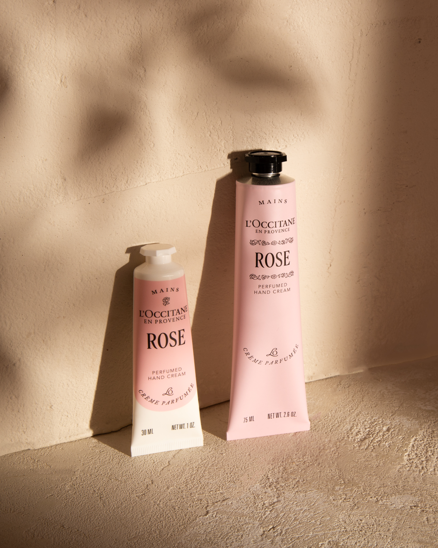 Vista 3/4 de Crema de manos Rose, , RECT