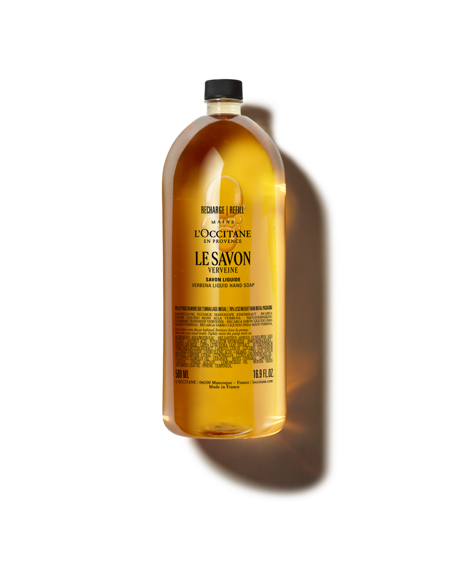Recarga Jab&oacute;n L&iacute;quido de Manos y Cuerpo Verbena 500 ml | L&rsquo;Occitane en Provence