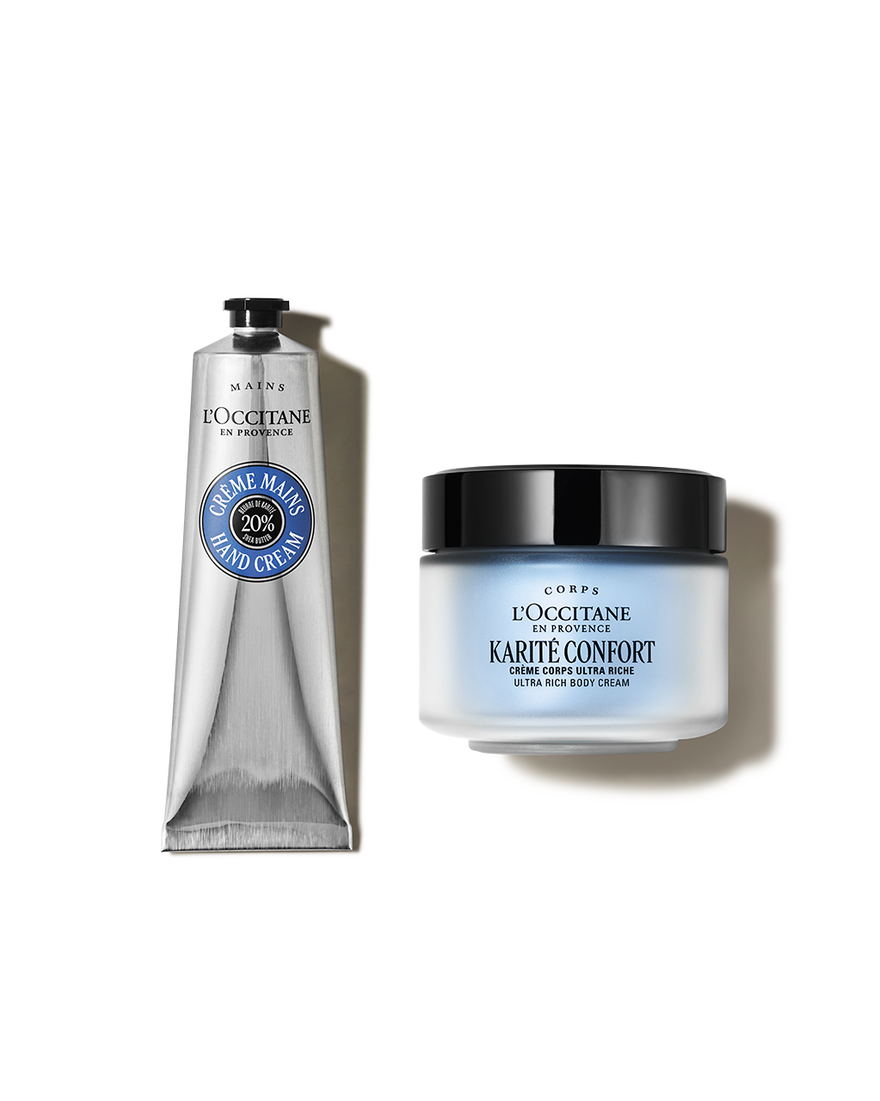 D&uacute;o Crema de Manos & Cuerpo Karit&eacute; | L&rsquo;Occitane en Provence