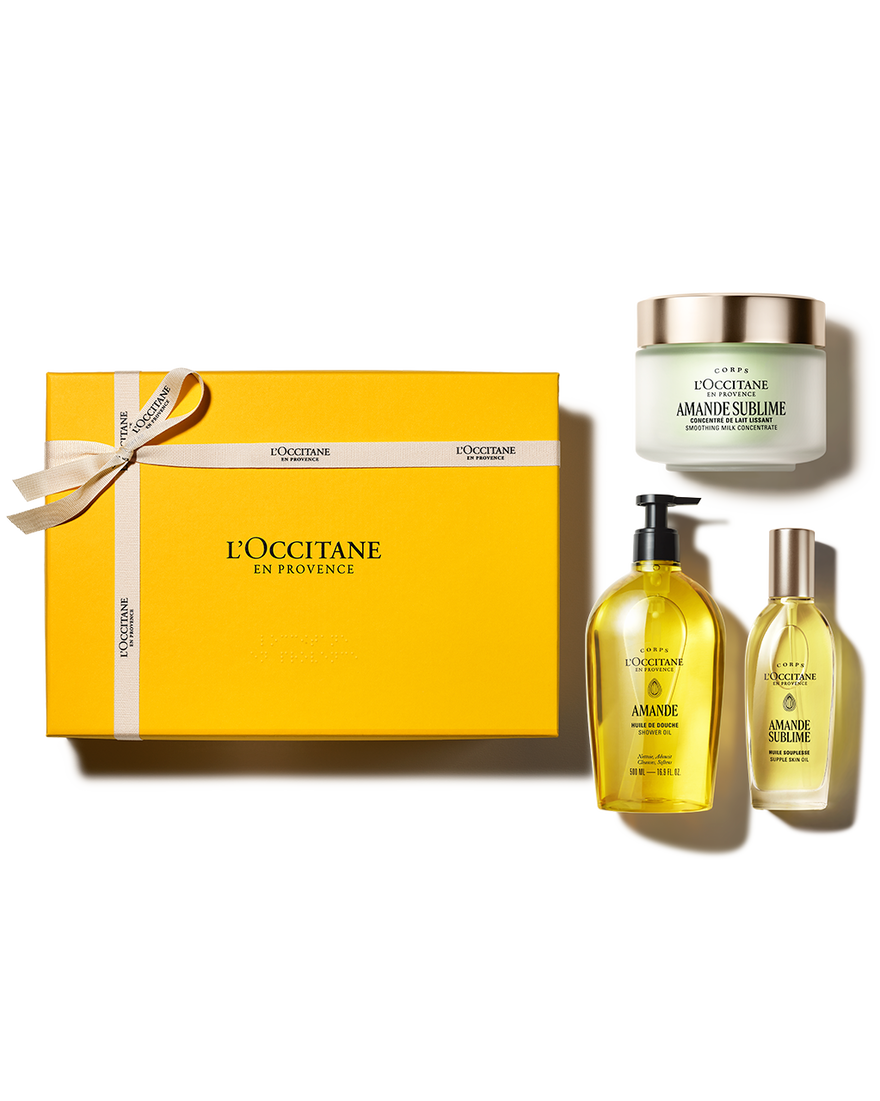 Vista 1/4 de Cofre de Regalo Cuerpo Premium Almendra, , RECT