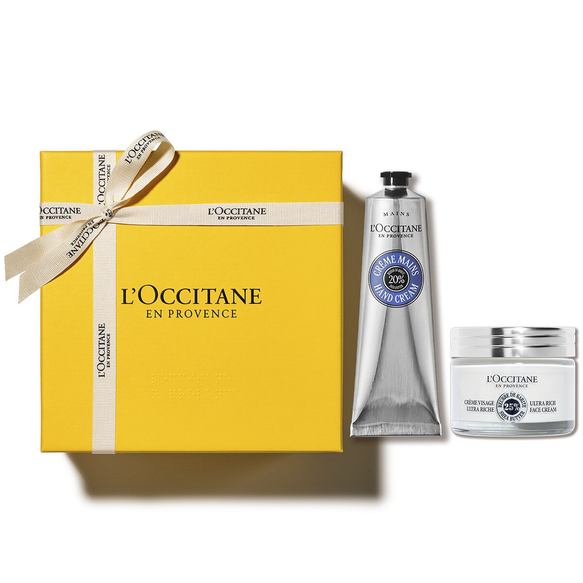 Cofre Dúo Rostro y Manos - Cuidado Intenso - L'Occitane en Provence