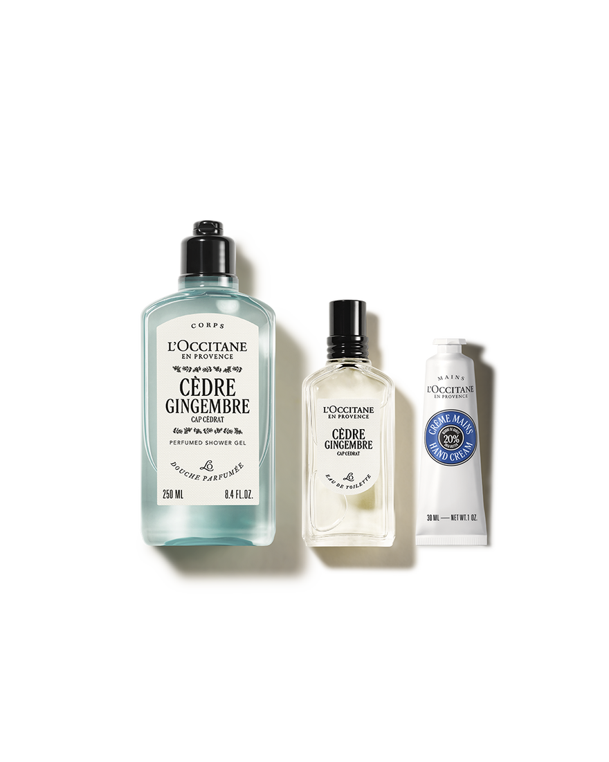 Vista 2/4 de Cofre Perfumado Hombre C&egrave;dre Gingembre (Cap C&eacute;drat), , RECT