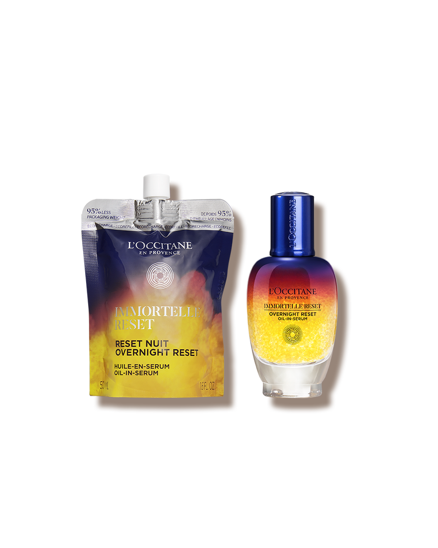 Vista 1/1 de D&uacute;o S&eacute;rum Reset Siempreviva 50ml y su Recarga de 50ml., , RECT