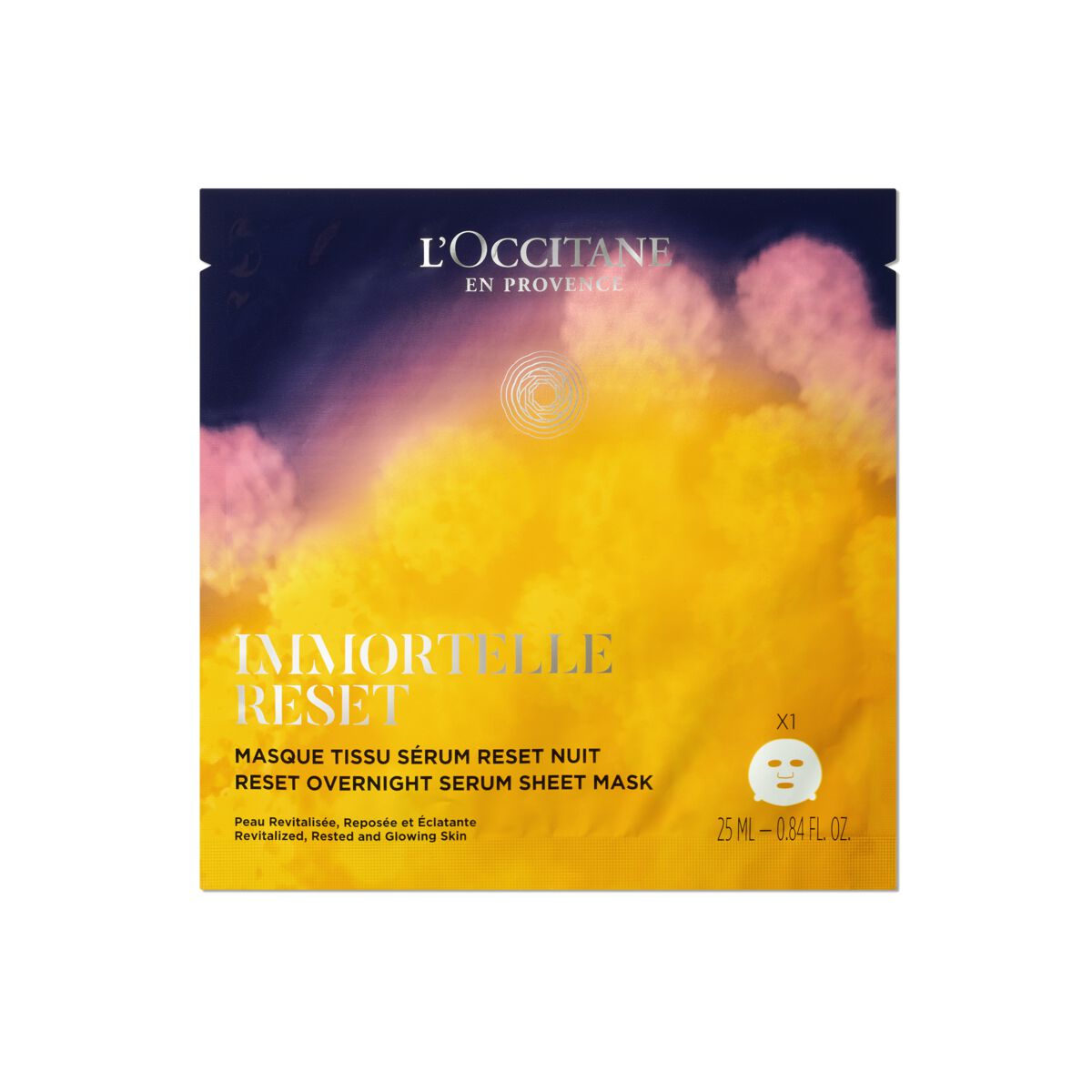 Mascarilla de tejido Sérum Reset Siempreviva 25ml - L'Occitane en Provence