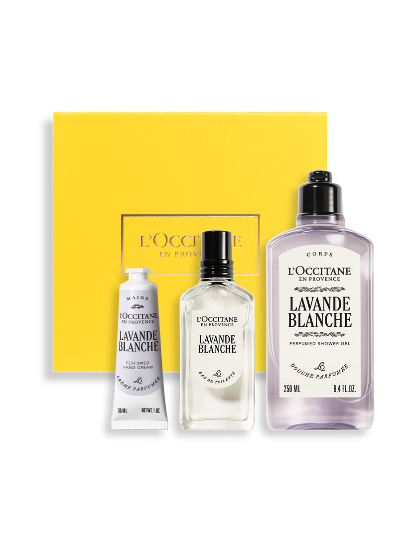 Vista 1/4 de Cofre Perfumado Lavande Blanche, , RECT