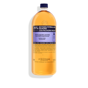 Ecorrecarga Jabón Líquido de Manos y Cuerpo Lavanda 500 ml | L’Occitane en Provence
