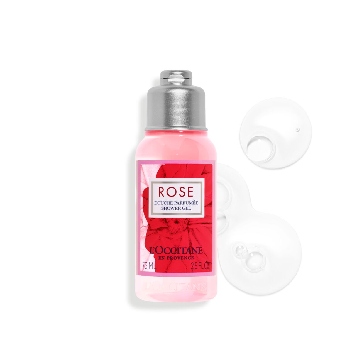 Gel de Ducha Rosa Perfumado 75ml - L'Occitane en Provence