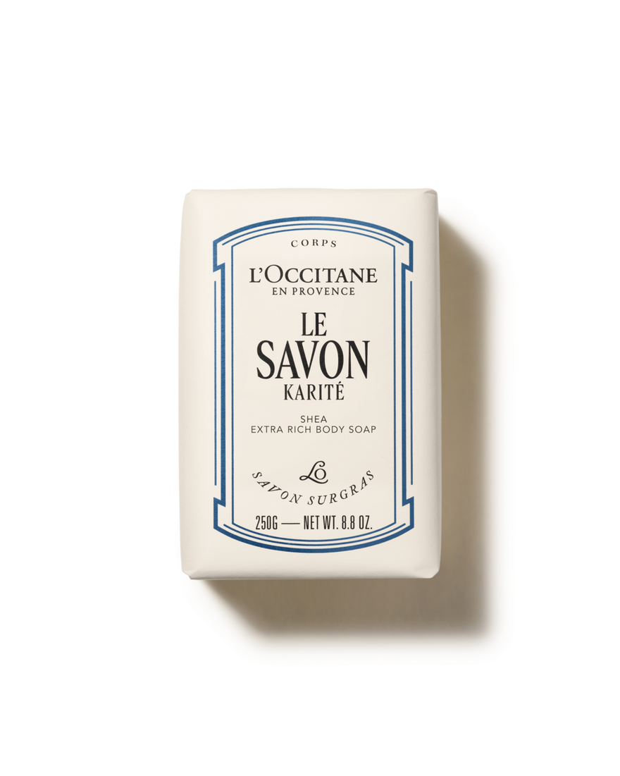 Jab&oacute;n Extra Suave Karit&eacute; Leche 250 g | L&rsquo;Occitane en Provence