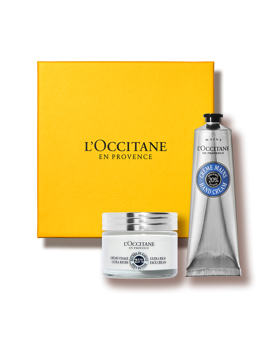 Cofre D&uacute;o Rostro y Manos - Cuidado Intenso | L&rsquo;Occitane en Provence