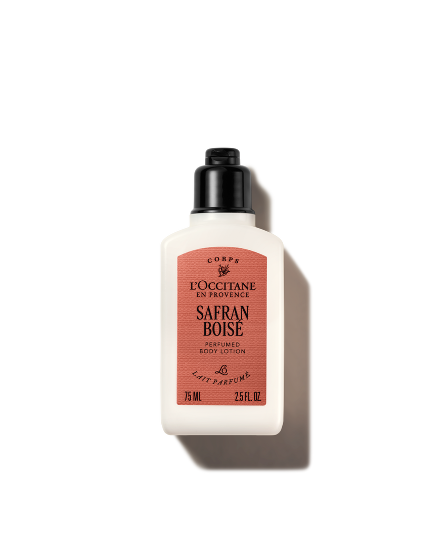 Vista 1/1 de Leche de cuerpo perfumada Safran Bois&eacute;, , RECT