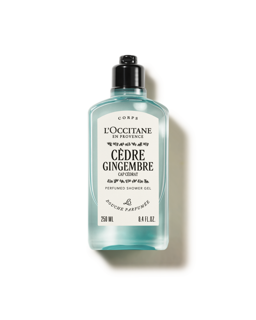 Gel de ducha C&egrave;dre Gingembre (Cap C&eacute;drat) 250 ml | L&rsquo;Occitane en Provence