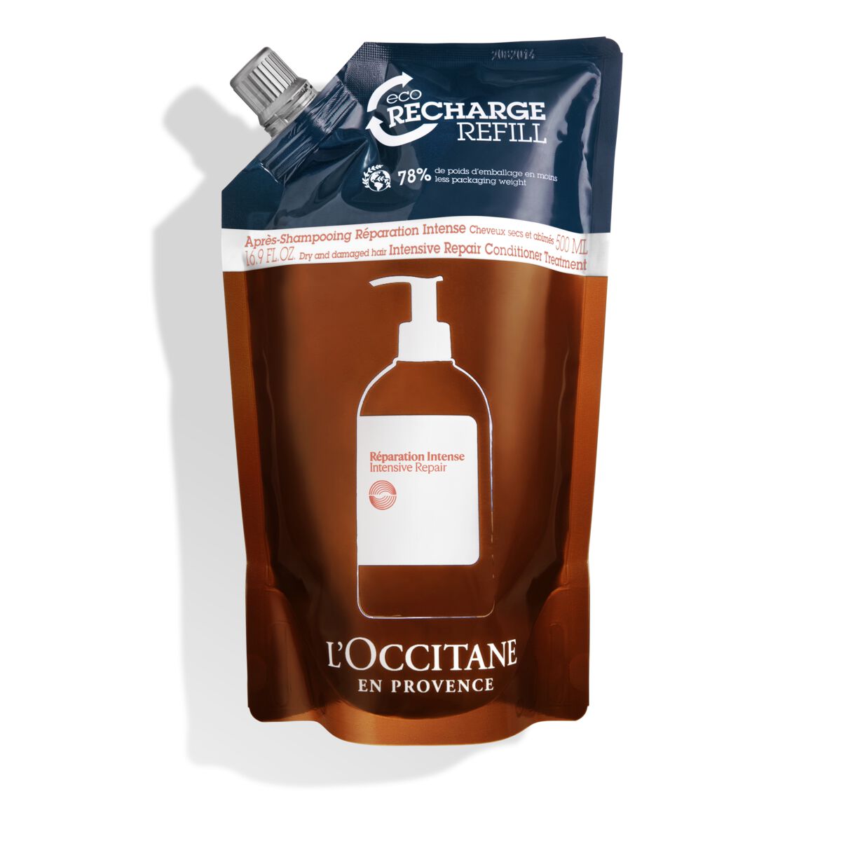Recarga Acondicionador Reparador Intenso Aromacología 500ml - L'Occitane en Provence