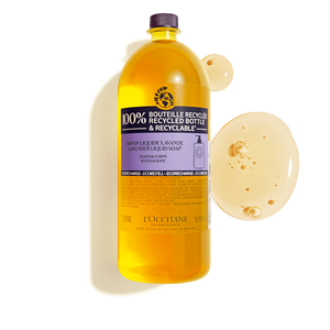 Ecorrecarga Jabón Líquido de Manos y Cuerpo Lavanda 500 ml | L’Occitane en Provence
