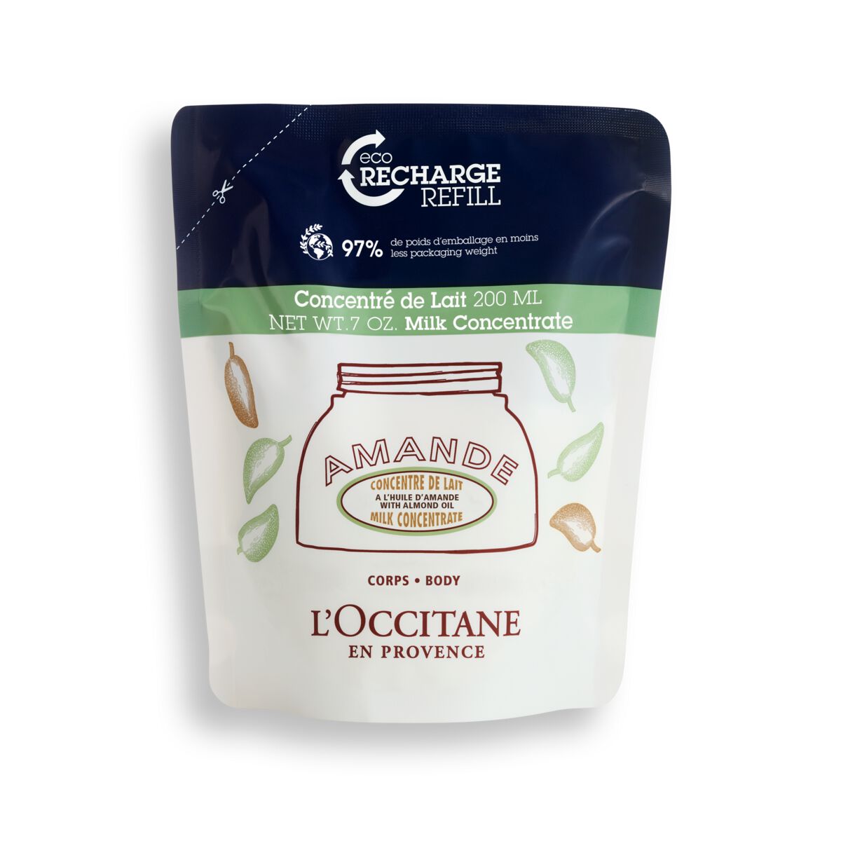 Recarga Concentrado de Leche Almendra 200ml - L'Occitane en Provence