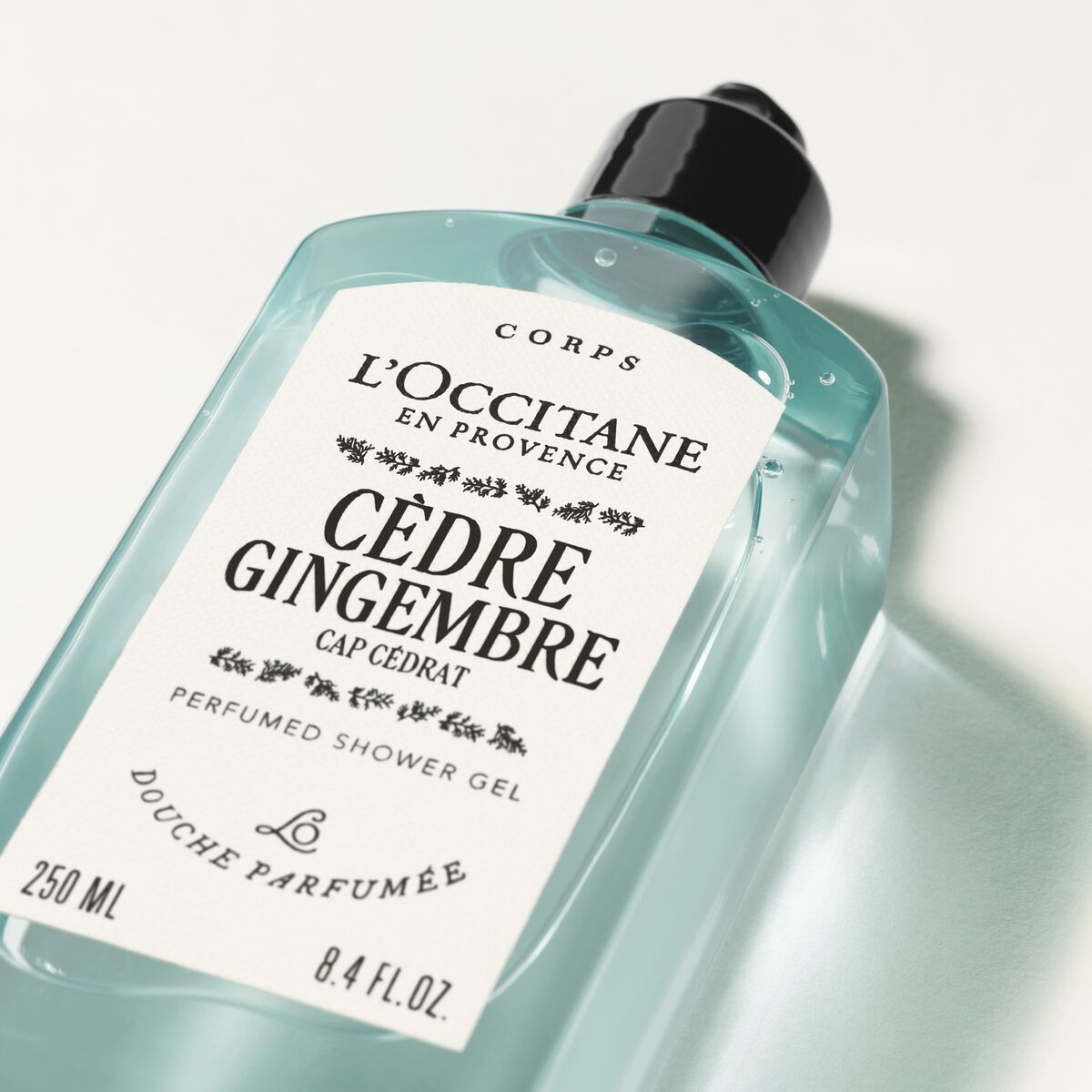Cèdre Gingembre shower gel 250ML - L'Occitane en Provence