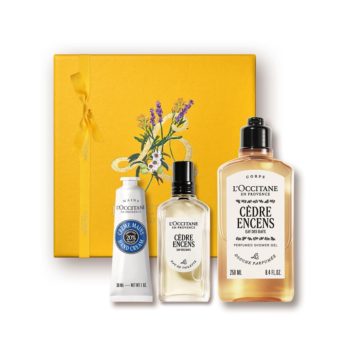 Cofre Regalo Perfumado Cèdre Encens - L'Occitane en Provence