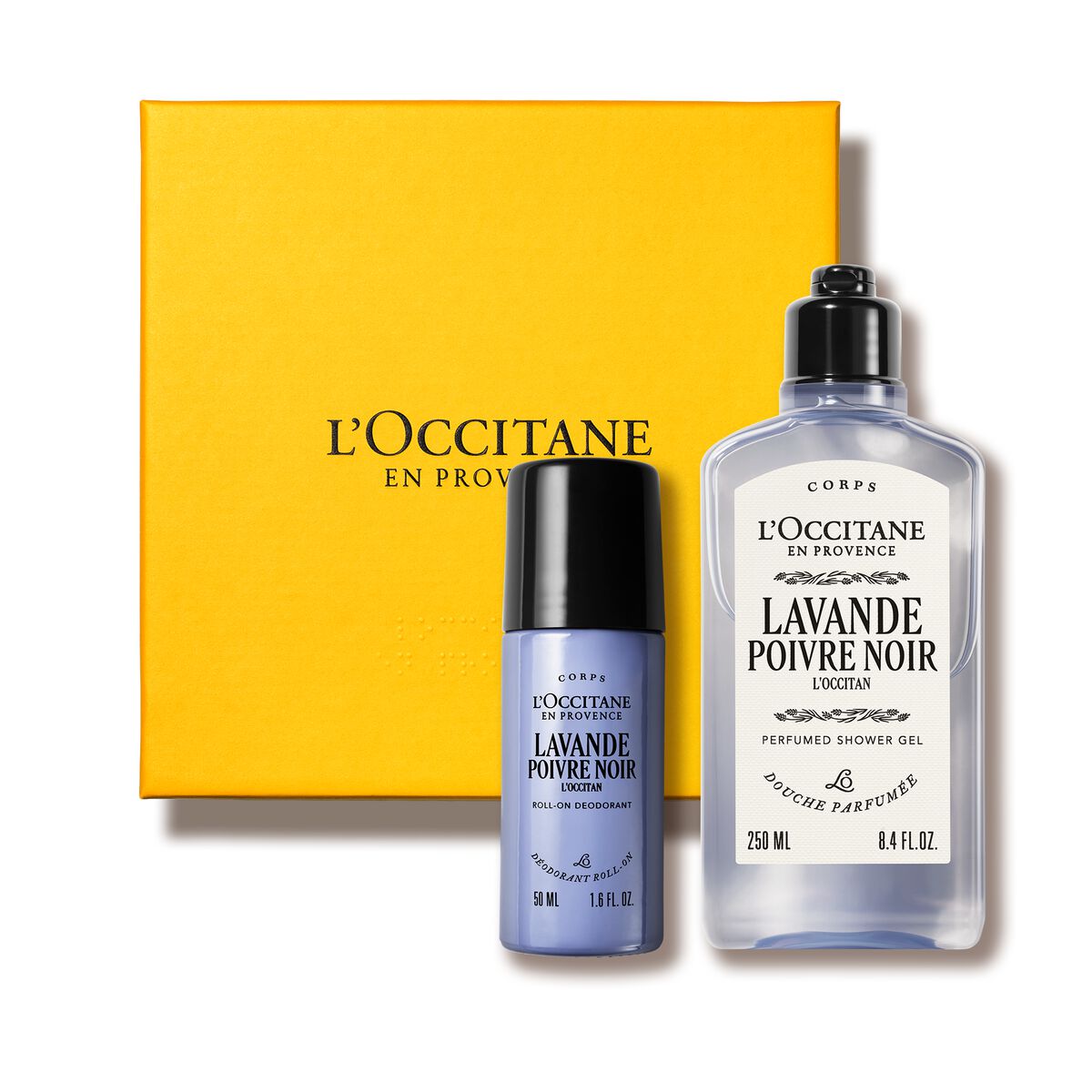 Dúo Gel de Ducha y Desodorante Lavande Poivre Noir - L'Occitane en Provence