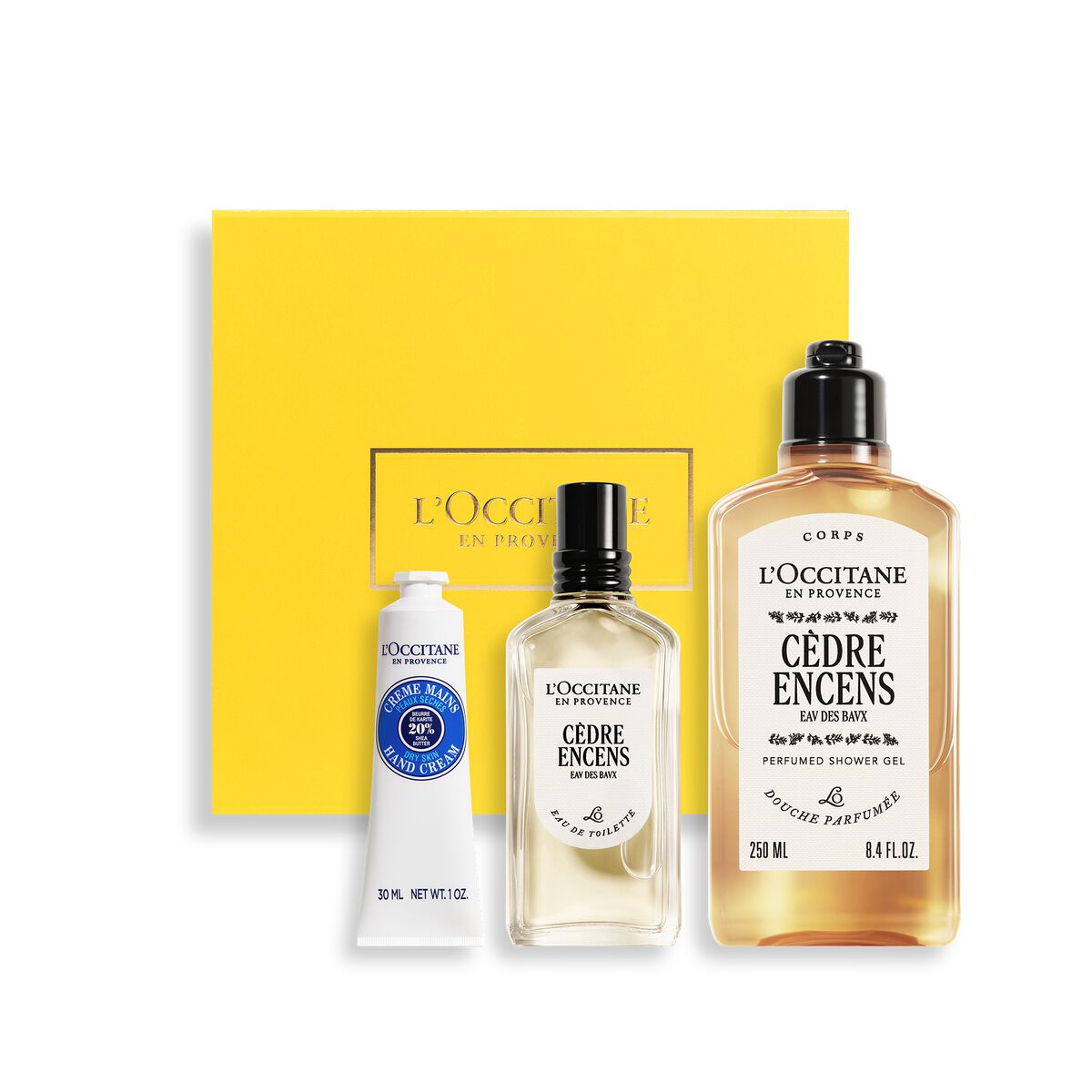 Cofre Perfumado Hombre Cèdre Encens (Eau Des Baux) - L'Occitane en Provence