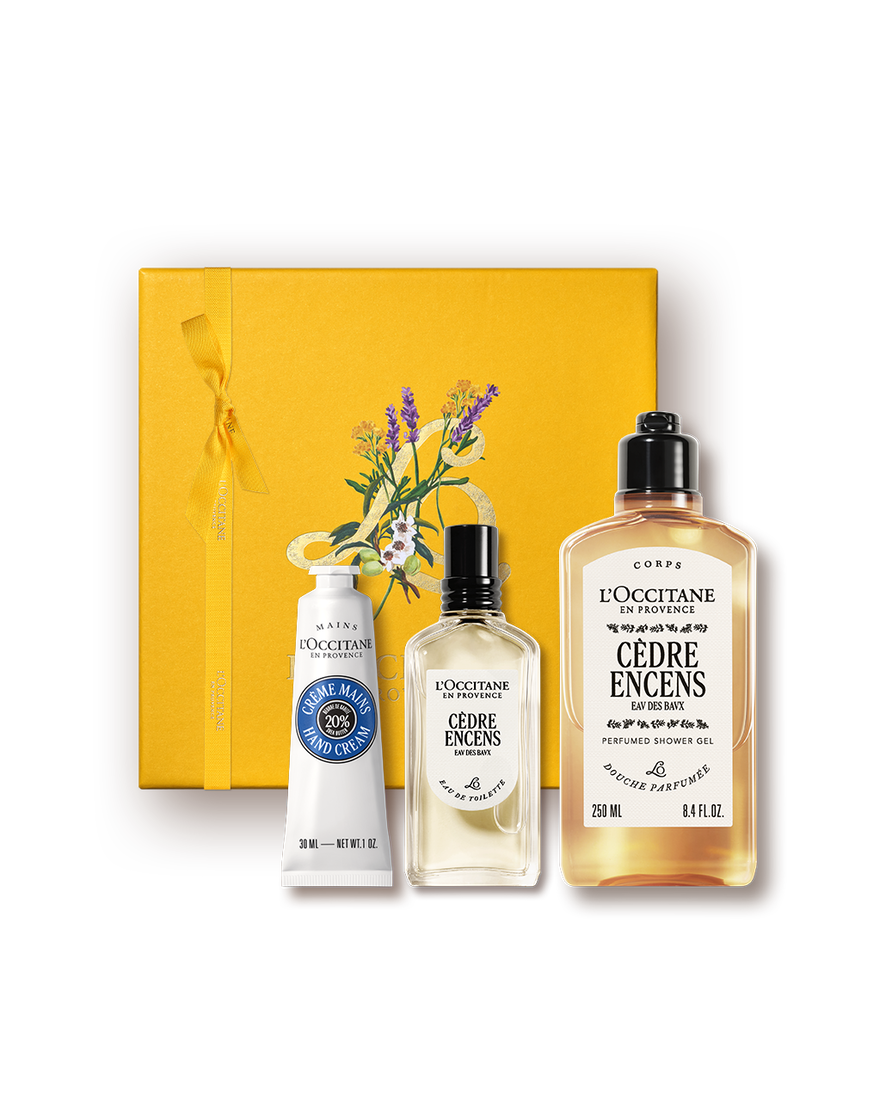 Vista 1/1 de Cofre Regalo Perfumado C&egrave;dre Encens, , RECT