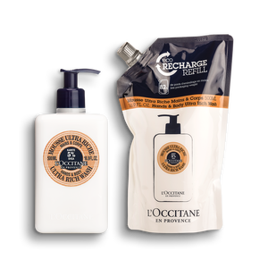 Dúo Espuma Ultra Rica Karité | L’Occitane en Provence