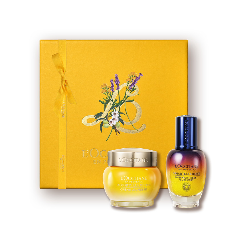 Cofre de Regalo de Rostro Divina Siempreviva & Reset | L&rsquo;Occitane en Provence