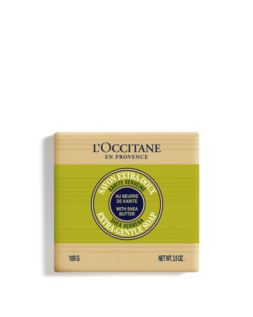 Jab&oacute;n Extra Suave Karit&eacute; Verbena 100 gr | L&rsquo;Occitane en Provence