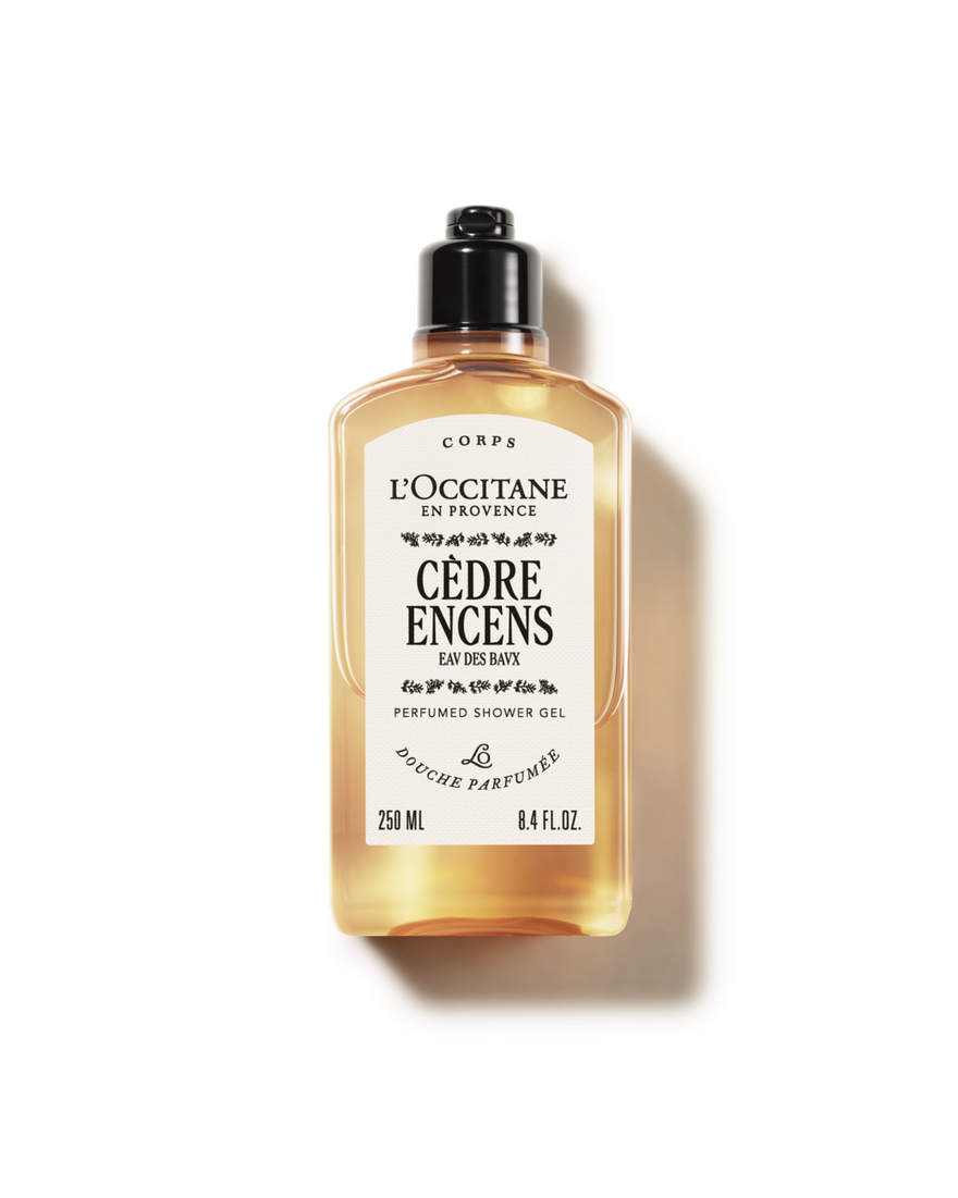 Gel de Ducha C&egrave;dre Encens (Eau des Baux) 250 ml | L&rsquo;Occitane en Provence
