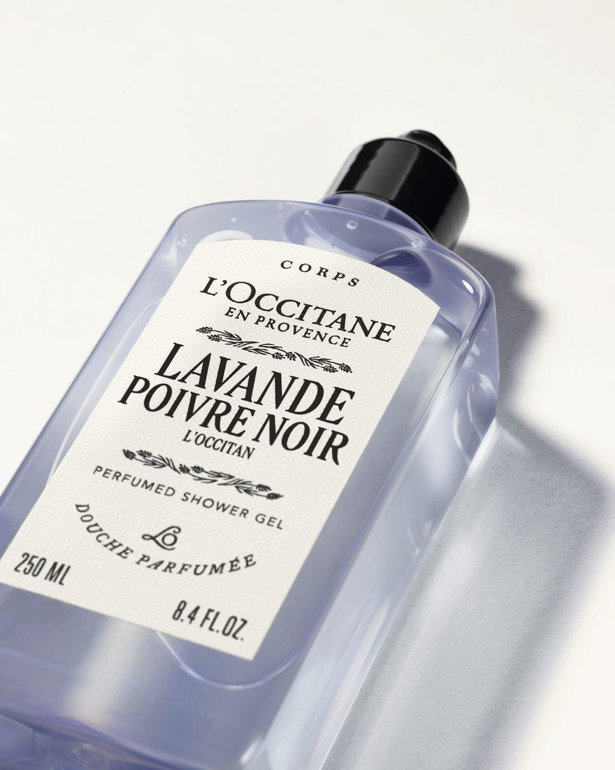 Vista 2/4 de Gel de Ducha Lavande Poivre Noir (L'Occitan), , RECT