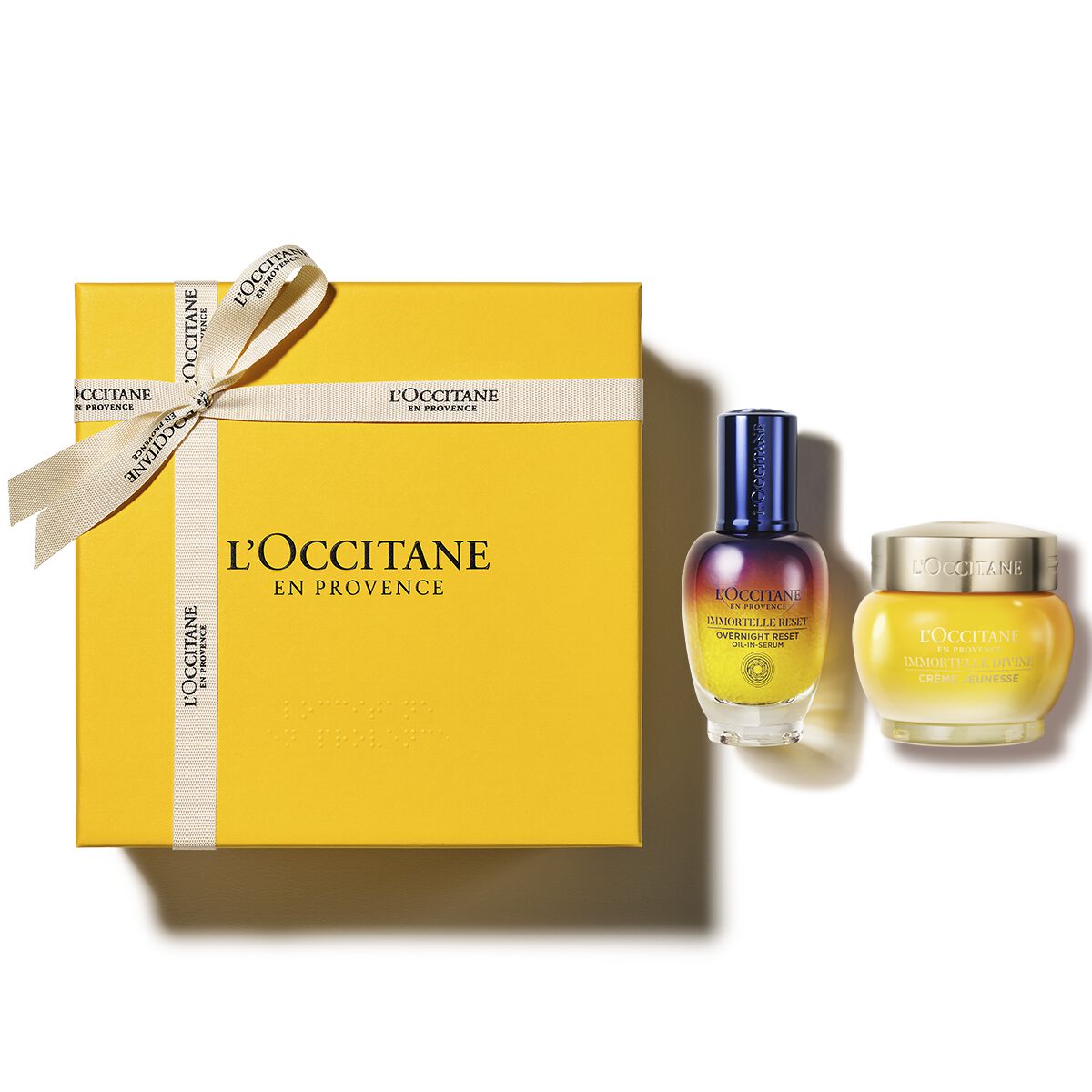 Dúo Crema Divina Siempreviva & Sérum Reset - L'Occitane en Provence