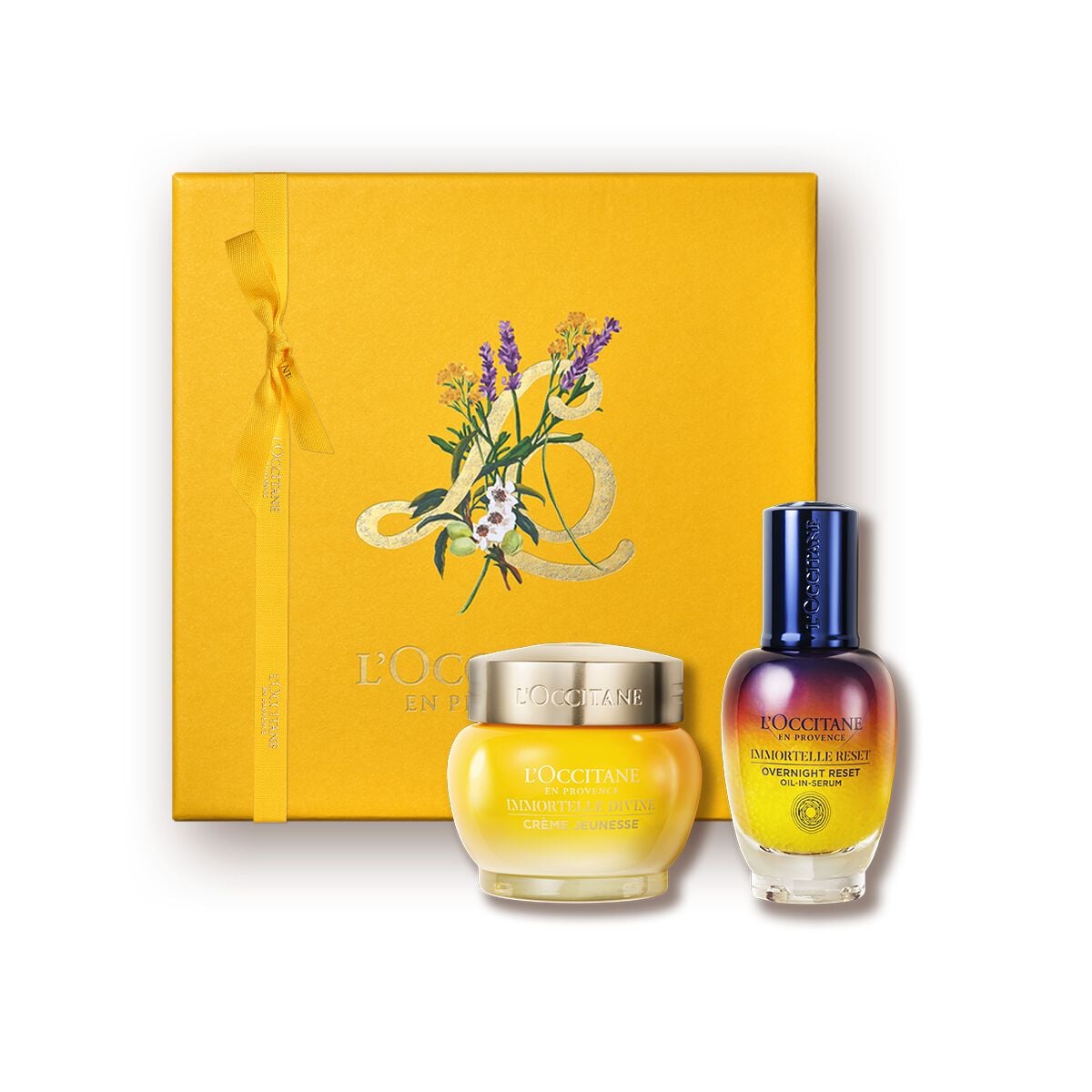 Cofre de Regalo de Rostro Divina Siempreviva & Reset - L'Occitane en Provence