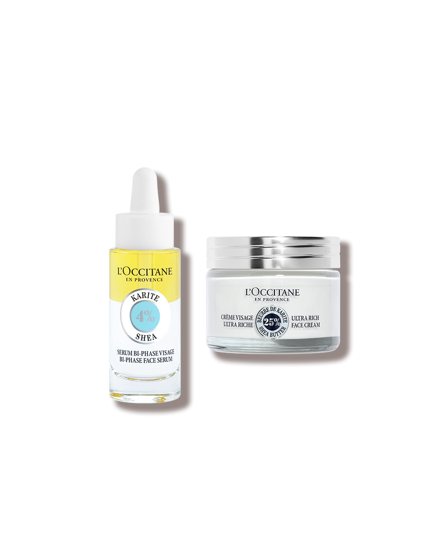 Vista 1/1 de D&uacute;o S&eacute;rum & Crema de Rostro Karit&eacute;, , RECT