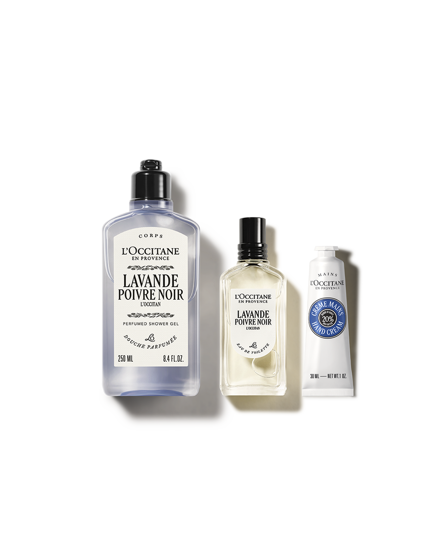 Vista 2/3 de Cofre Perfumado Hombre Lavande Poivre Noir (L'Occitan), , RECT
