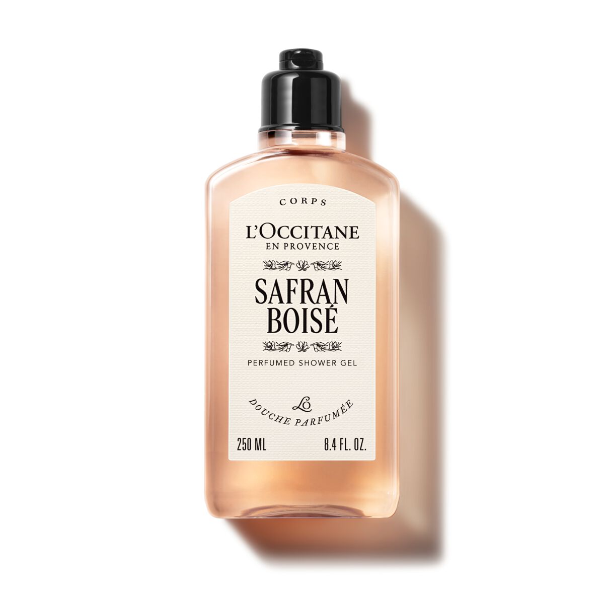 Gel de ducha perfumado Safran Boisé 250ml - L'Occitane en Provence