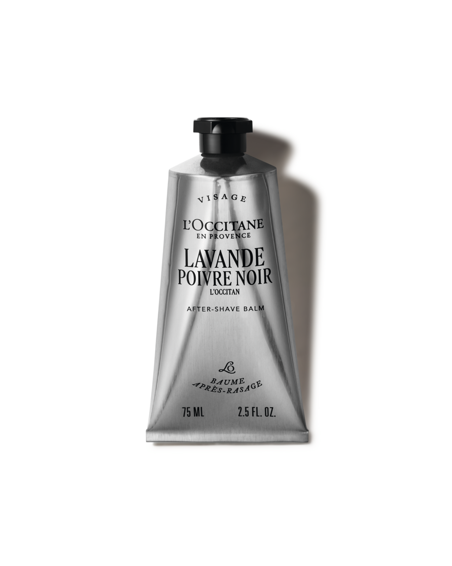 Vista 1/4 de B&aacute;lsamo Aftershave Lavande Poivre Noir (L'Occitan), , RECT