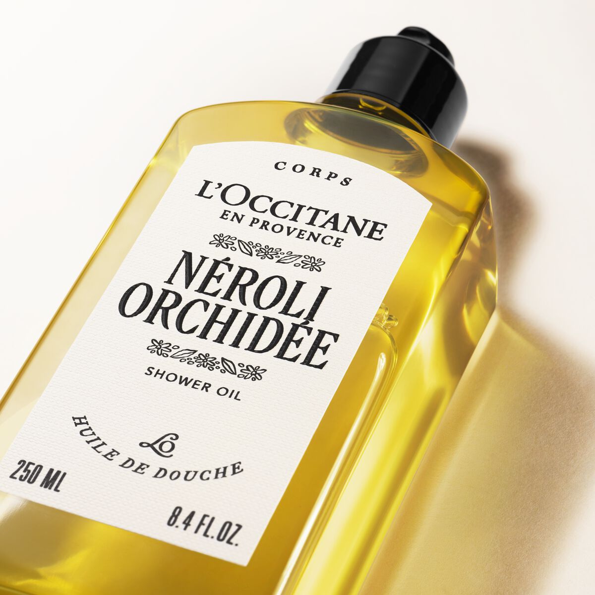 Aceite de Ducha Néroli Orchidée 250ml - L'Occitane en Provence