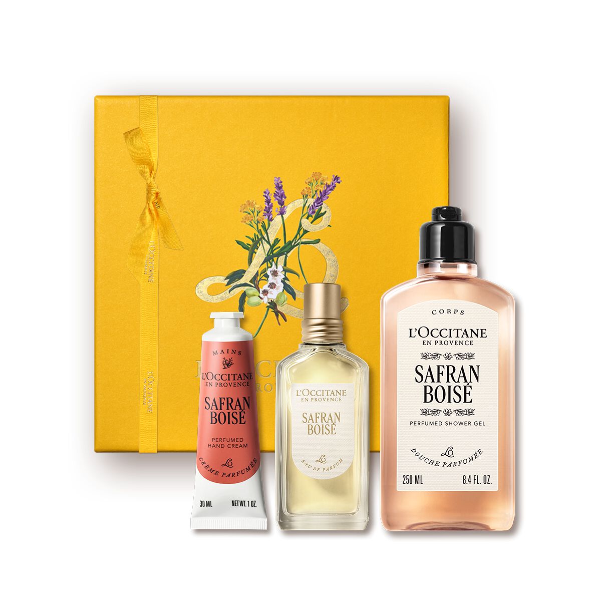 Cofre Regalo Perfumado Safran Boisé - L'Occitane en Provence