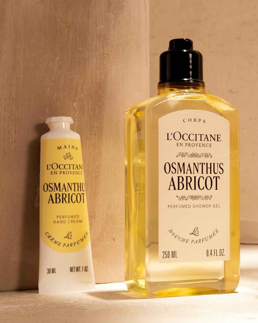 Vista 3/4 de Crema de manos Osmanthus Abricot, , RECT