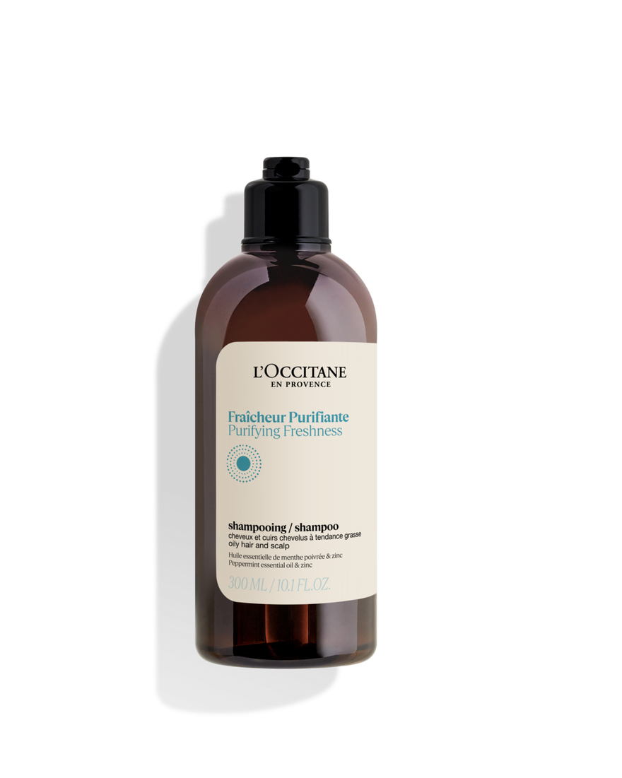 Champ&uacute; Frescor Revitalizante Aromacolog&iacute;a 300 ml | L&rsquo;Occitane en Provence