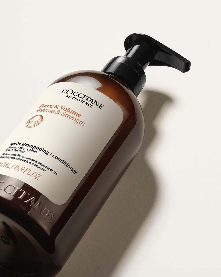 Vista 2/3 de Acondicionador Fuerza & Volumen Aromacolog&iacute;a, , RECT