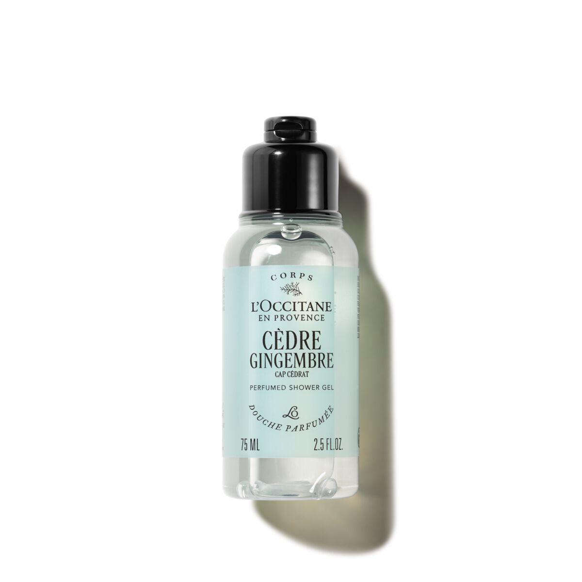 Gel de Ducha Cèdre Gingembre 75ml - L'Occitane en Provence