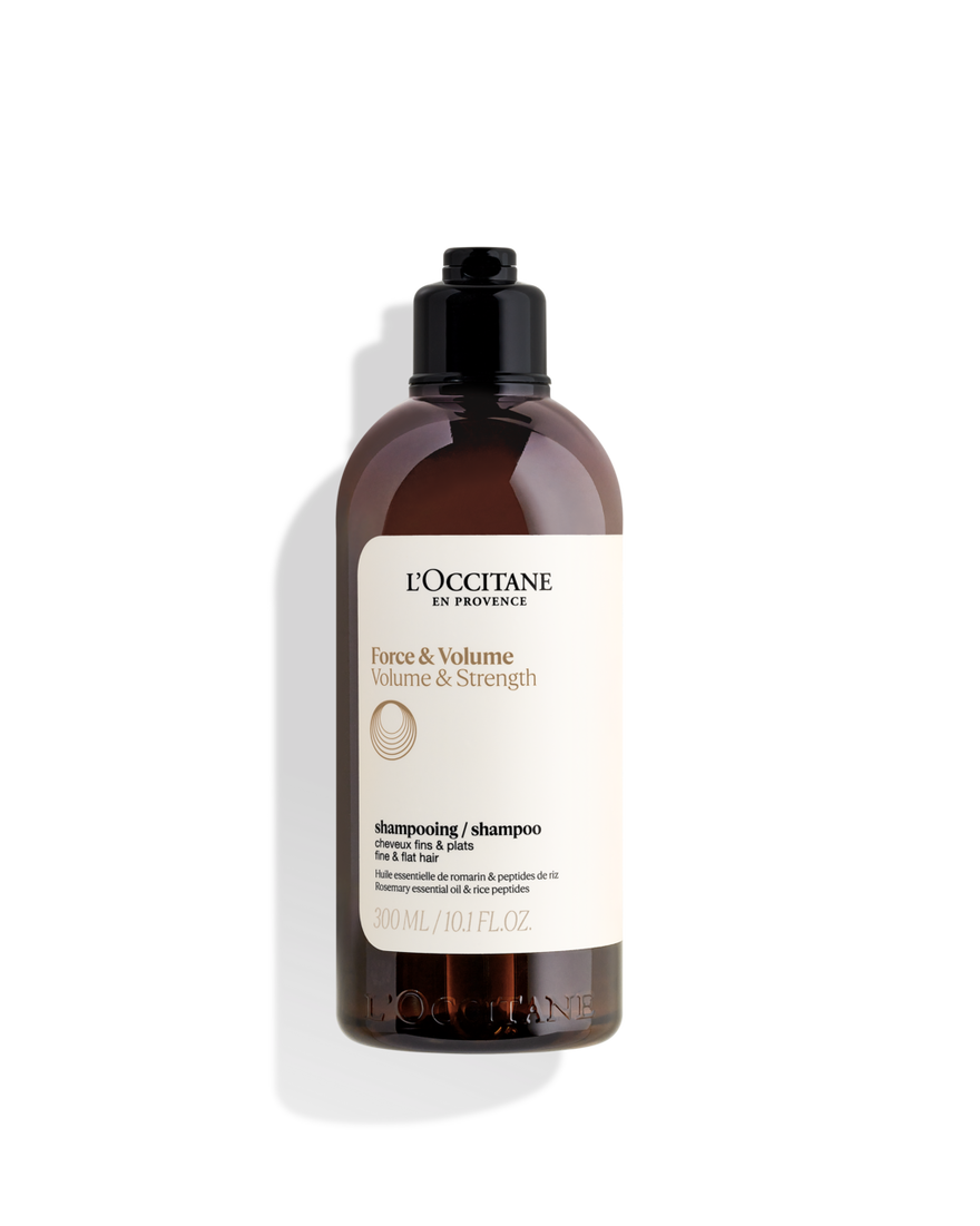 Champ&uacute; Fuerza & Volumen Aromacolog&iacute;a 300 ml | L&rsquo;Occitane en Provence